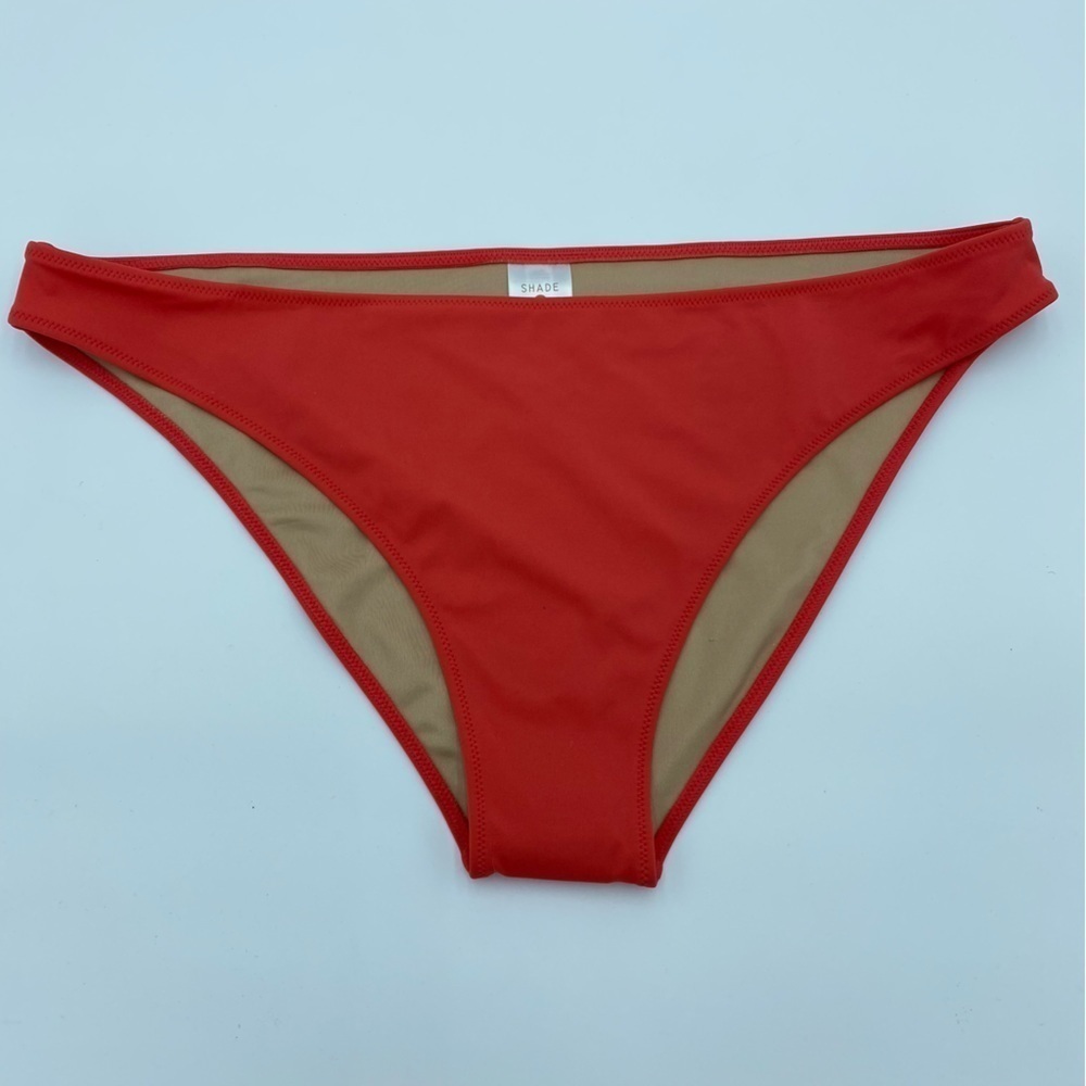 Shade & Shore XL Dark Orange High Leg‎ Extra Cheeky Bikini Swim
Bottom NWOT